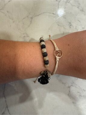 *BUNDLE OF 2* Pura Vida Bracelets—string bohemian wave stretch bracelets
